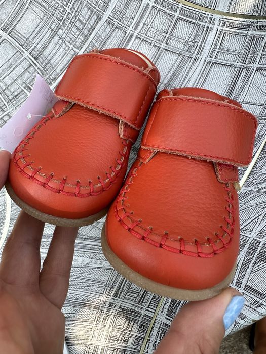 Бебешки обувки от естествена кожа