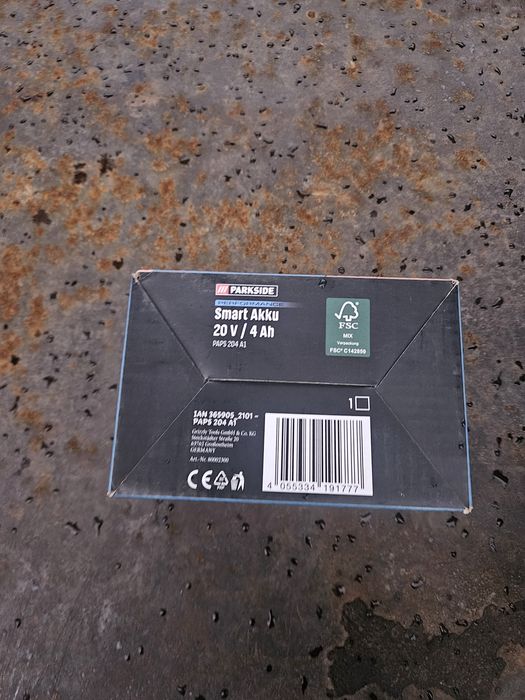 Parkside Acumulator Smart 20v 4ah