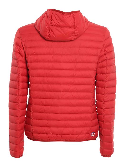 НОВО оригинално червено пухено яке COLMAR размер 56 / XL от Италия