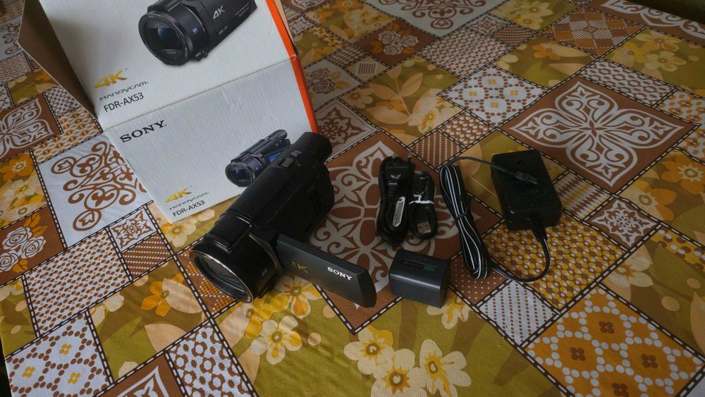 Sony FDR-AX53 Camera Video 4K