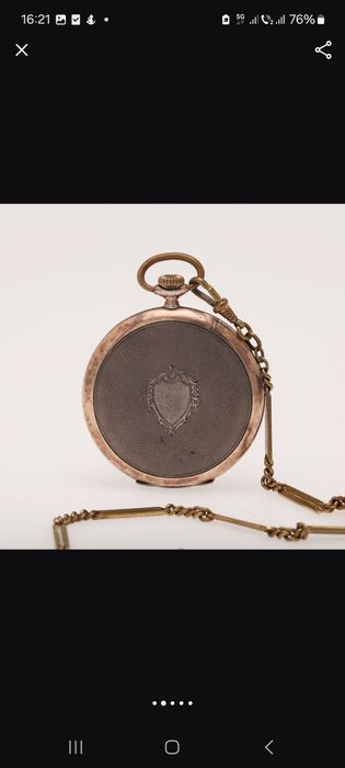 Ceas de Buzunar Louis Ulysse Chopard de Argint