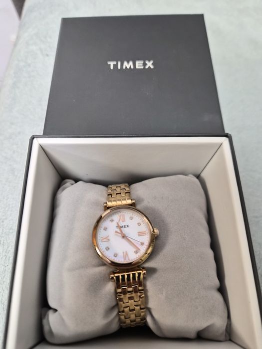 Ceas Timex mic auriu