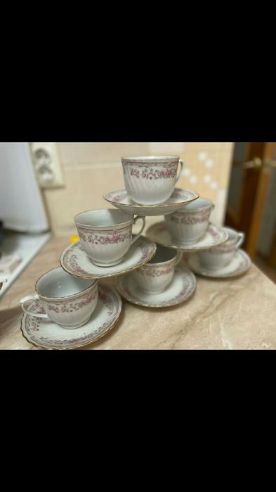Чайный сервиз.  Сервиз чайный
