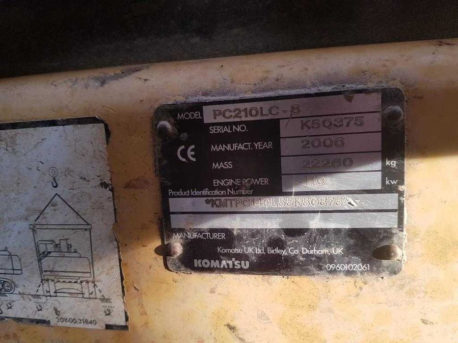 Dezmembrez excavator Komatsu PC 210 LC-8-piese de schimb Komatsu