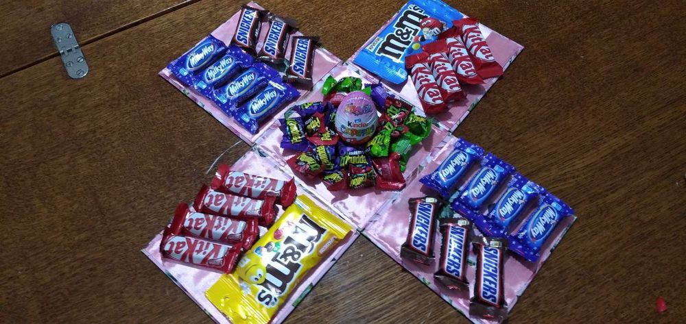 Шоколадные боксы на заказ разных размеров