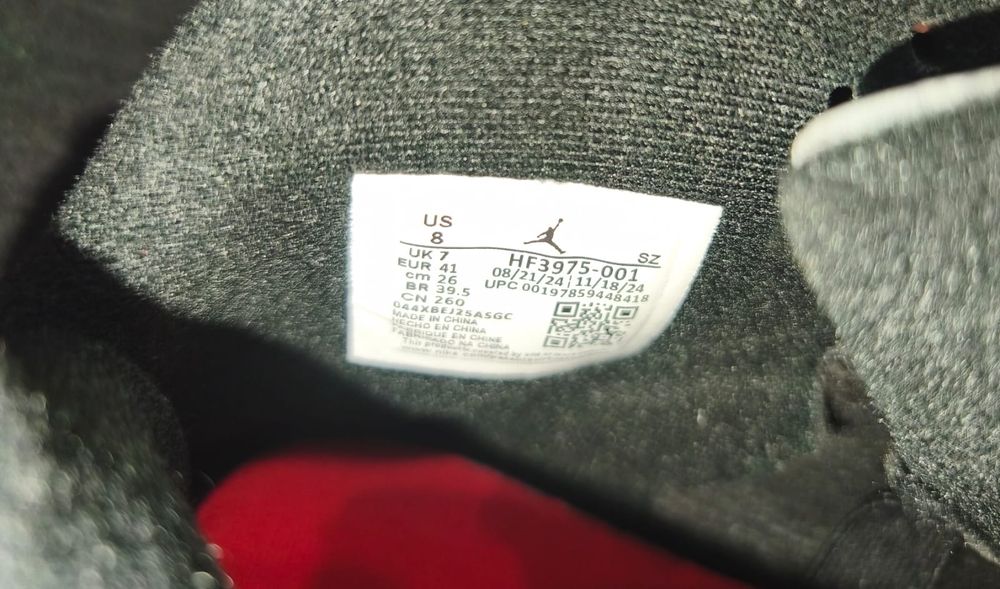 Jordan 5 Metallic Black 41;42;43;44