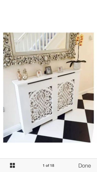 Экраны для радиаторов, дизайнерские обрешётки