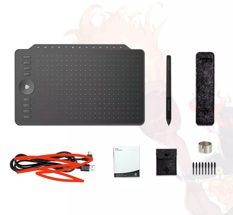 Графический планшет gaomon m1220