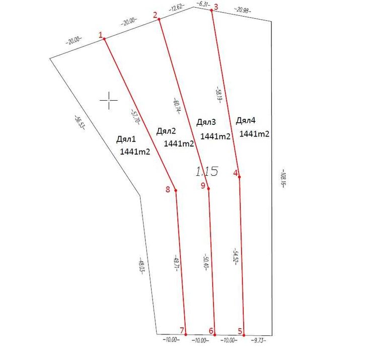 Продава се Парцел в Черноморец - 1441 кв.м за 25 €/кв.м - Снимка #3
