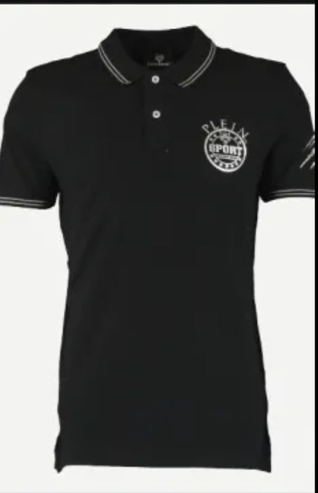 Мъжка тениска Plein sport polo с яка