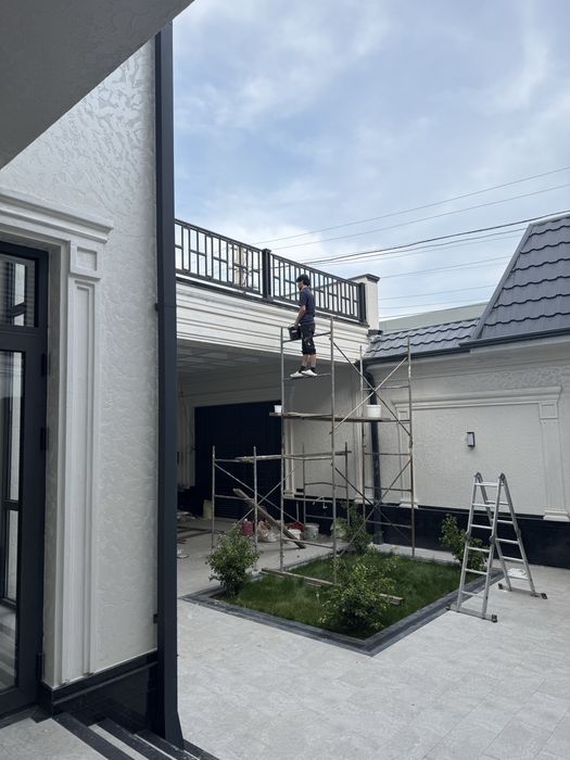 Fasad ishlari va dekorativ suvoq – Travertino, Ottocento, Marmorino