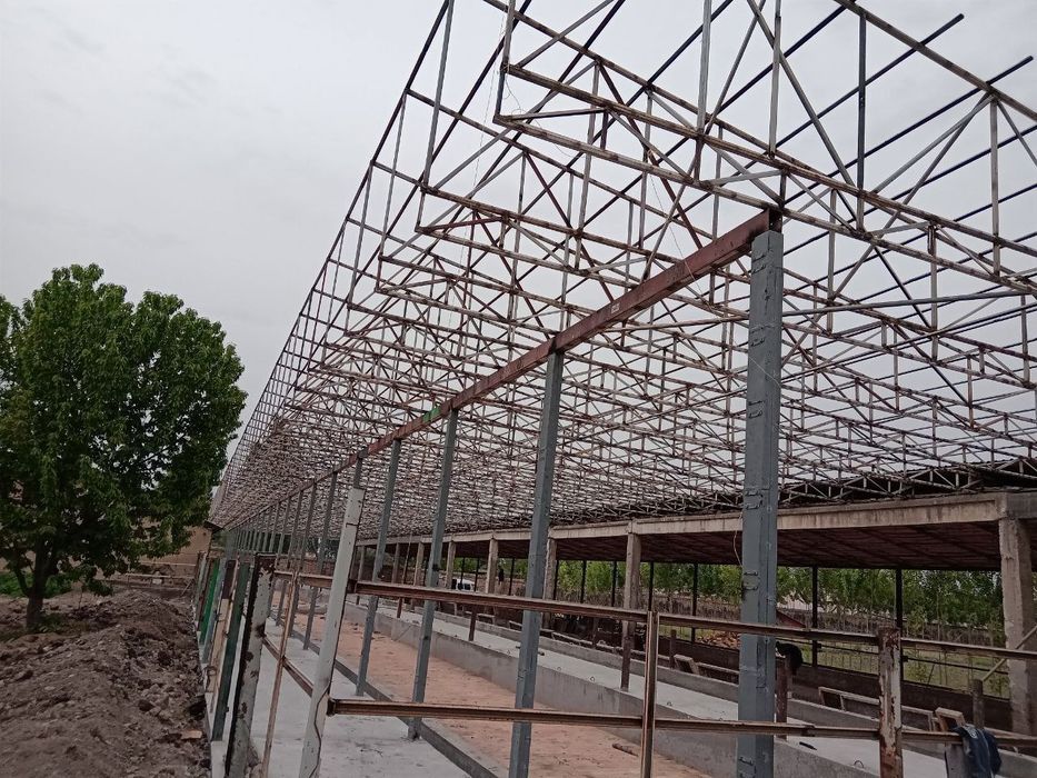 Том Навес Катта биноларни томи иссикхоналар куриб берамиз