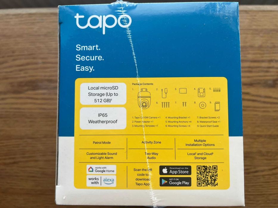 camera supraveghere video  exterior tp-link tapo C510W 2K 3MP