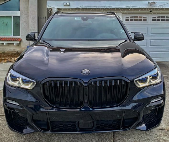 Капаци за Огледала Batman BMW X5 / X6 G05 / G06 – Черен Гланц
