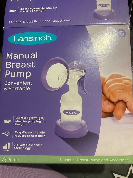 Pompa manuala lansinoh folosita de 2 ori si stelizata