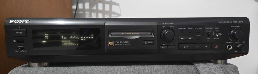 Deck Minidisc SONY MDS-JE 500 si 510