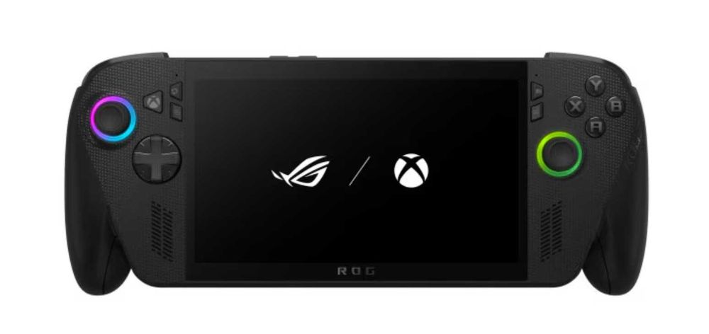 Преносима конзола Asus ROG Xbox Ally X, 2025, Win 11 Pro, Office 2021 Pro, 1 TB SSD, 24GB RAM, 512GB SanDisk SD Card, RGB BT Mouse, BT KB, ориг. калъф