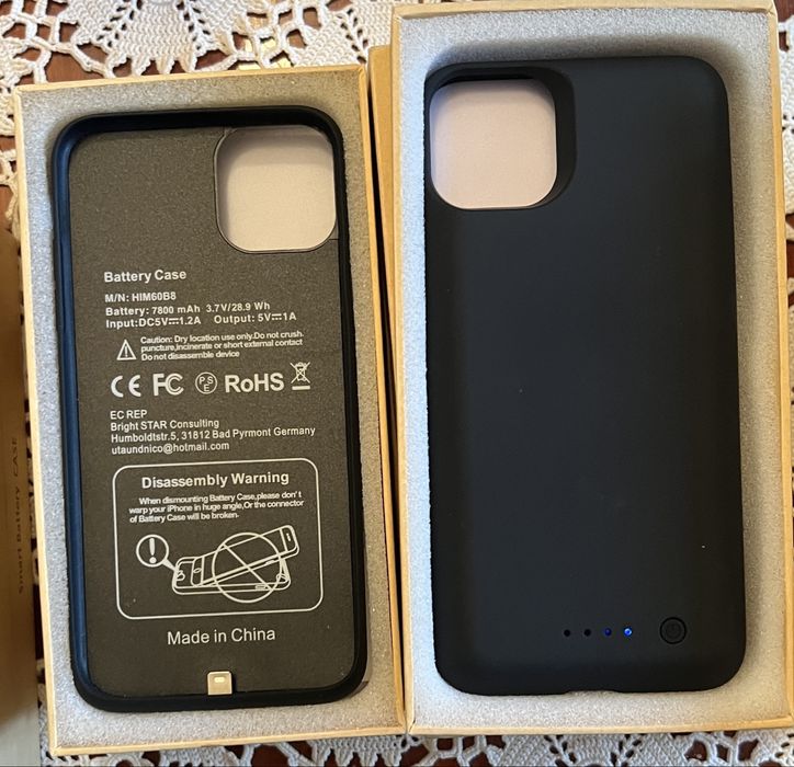 Huse iPhone cu Baterie Incorporata