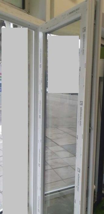 PVC балконска врата Кьомерлинг 5кам. 76мм