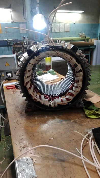Ремонт и перемотка электродвигателей
