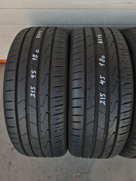 Летни гуми 4 броя HANKOOK VentusPrime3 215 45 R18 дот 3319