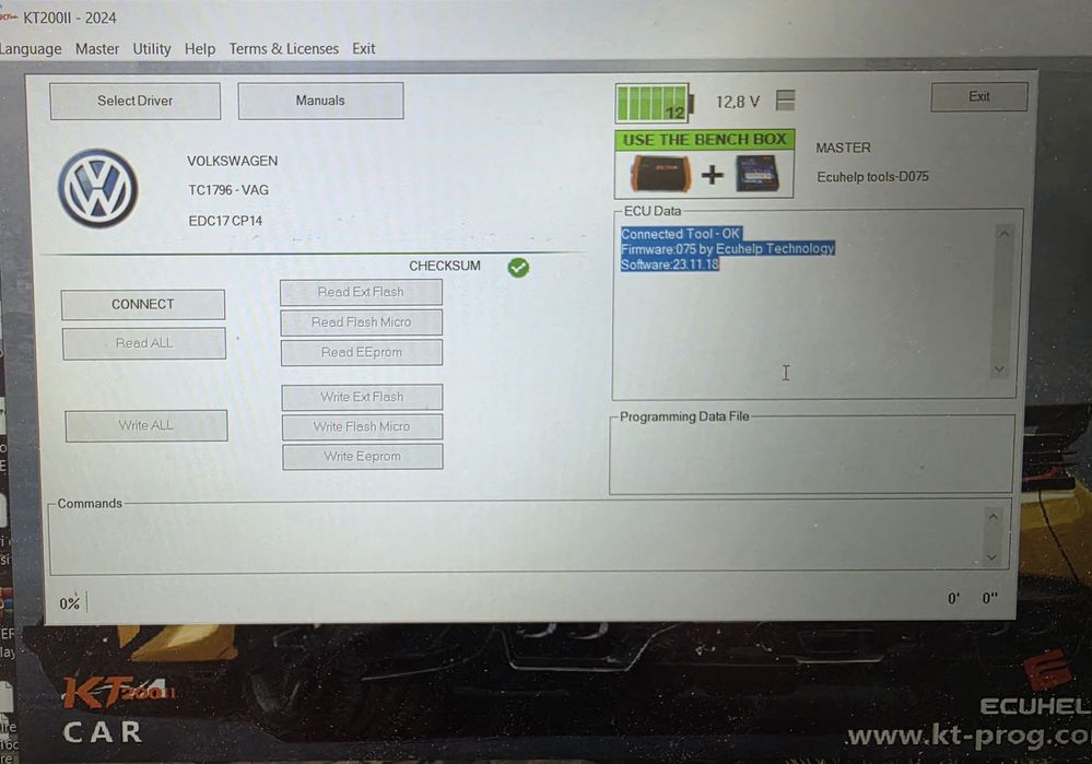 Kt200 II Programator ECU chiptuning, Master Online+Offline cablu VAG EDC16 cadou, Ecu, tcu, auto, camioane