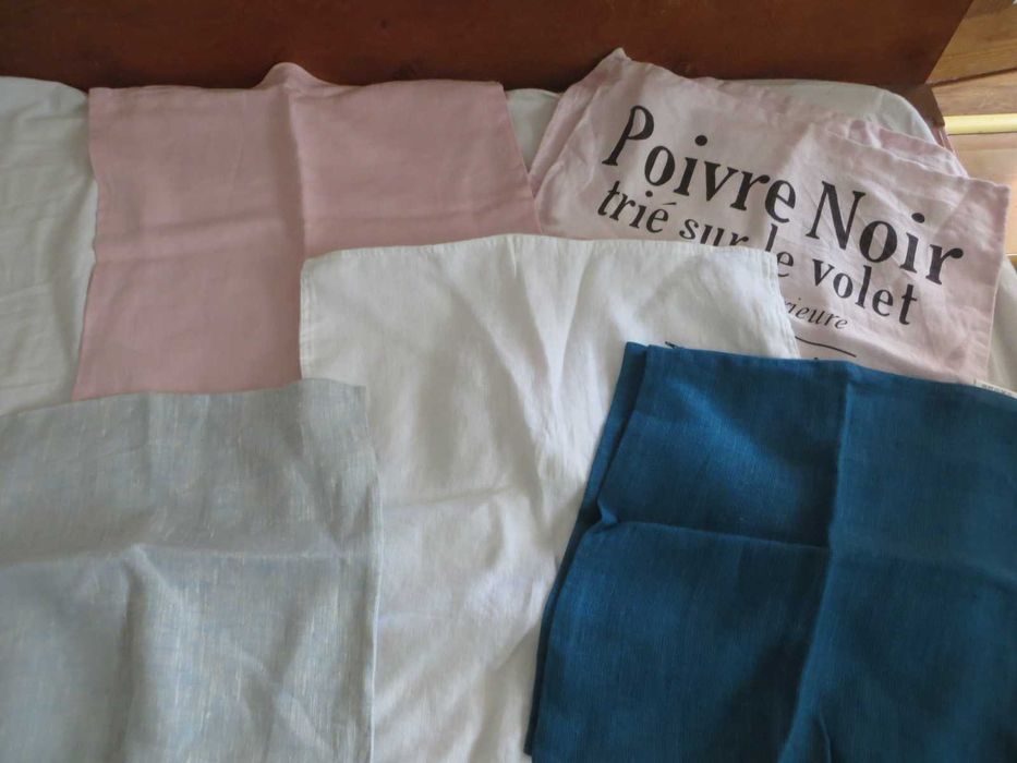 Ленени чаршафи и калъфки от лен за декорация