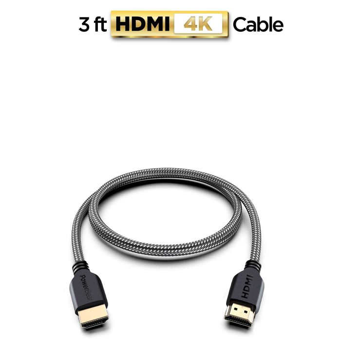 Cablu PowerBear HDMI-HDMI 1M, 4K, 2K, 1080P, 120 Hz, Ethernet