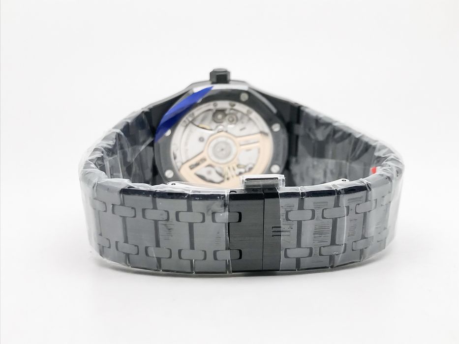 Audemars Piguet Royal Oak 15500 41mm черна керамика - мъжки часовник - QC снимки