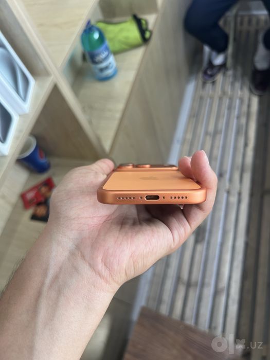 Iphone 17 pro orange 100% 256gb