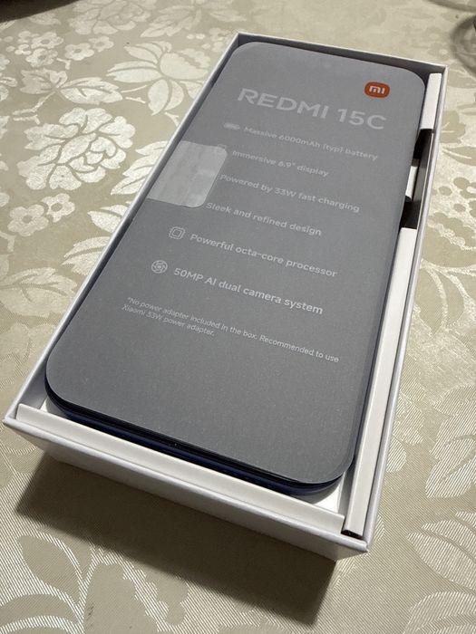 Redmi 15C 128GB - чисто нов НЕРАЗОПАКОВАН