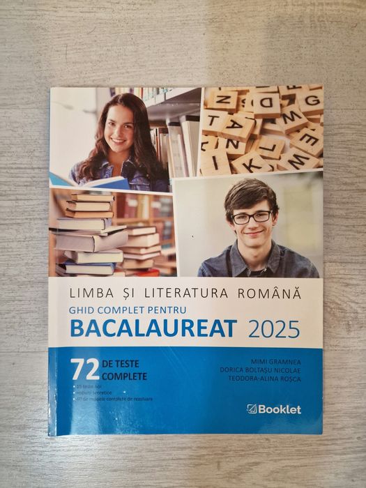 Ghid Complet Bacalaureat 2025 - Limba și Literatura Română (72 teste) - Booklet