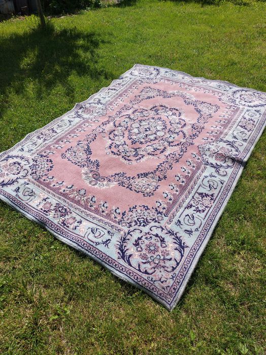 Персийски килим плюшен вълнем