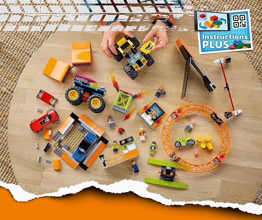 LEGO CITY STUNTZ Арена за каскадьорско шоу 60295 Лего Конструктор