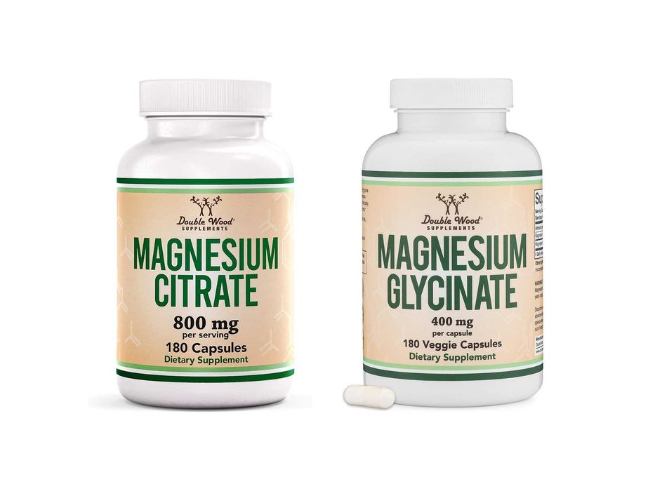 Double Wood Глицинат магния Цитрат магния Magnesium Glycinate Citrate