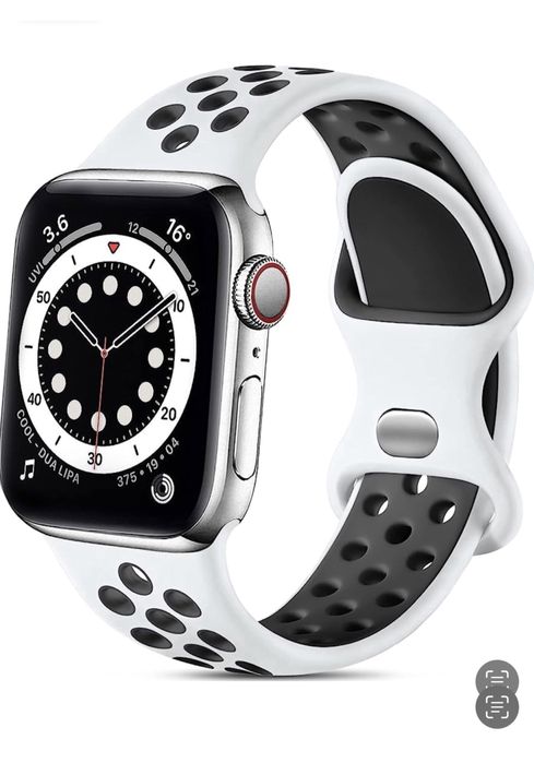 Curea Silicon Perforat Apple Iphone 38/40/41/42/44/45/46mm Seria 1-10