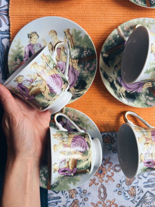 Японски порцелан - чаши за чай/кафе