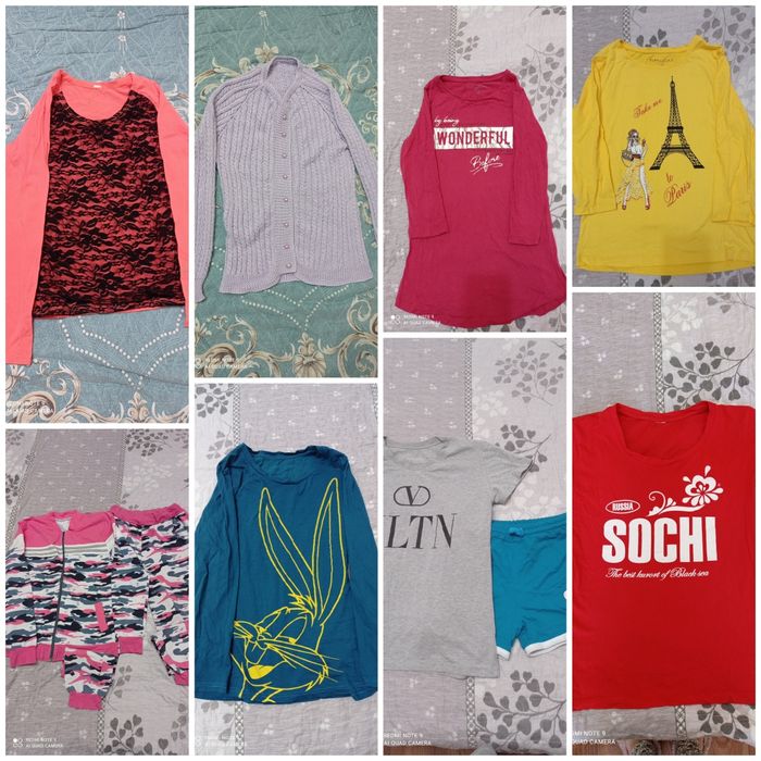 Вещи в хорошем состоянии на 10-12 лет.Цена за одну вещь