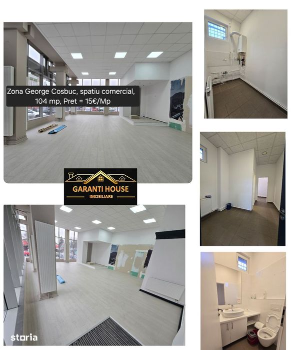 Ultracentral, spatii de închiriat, diferite suprafete, de la 10€/mp