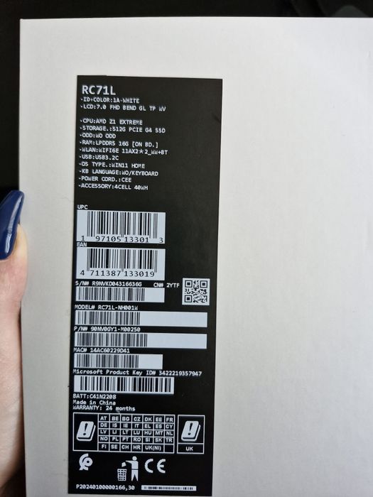 Asus Rog Ally z1 Extreme