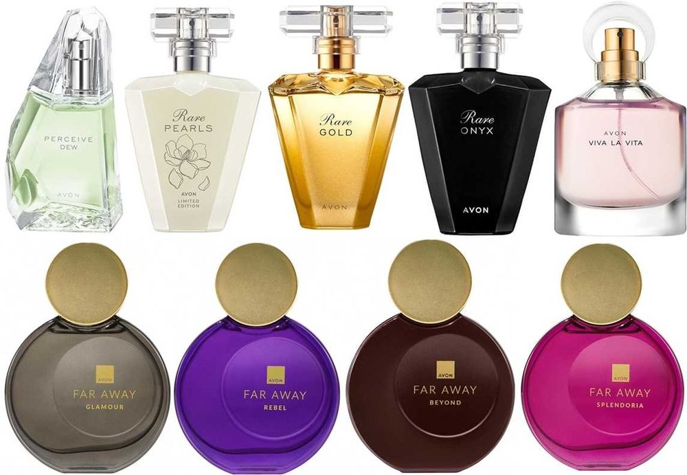 Дамски тоалетни води и парфюми от Avon, Oriflame