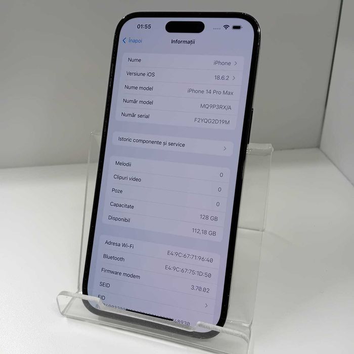 Iphone 14 ProMax 128Gb (ag49 Esplanada b.7294) Garantie 2 Ani !