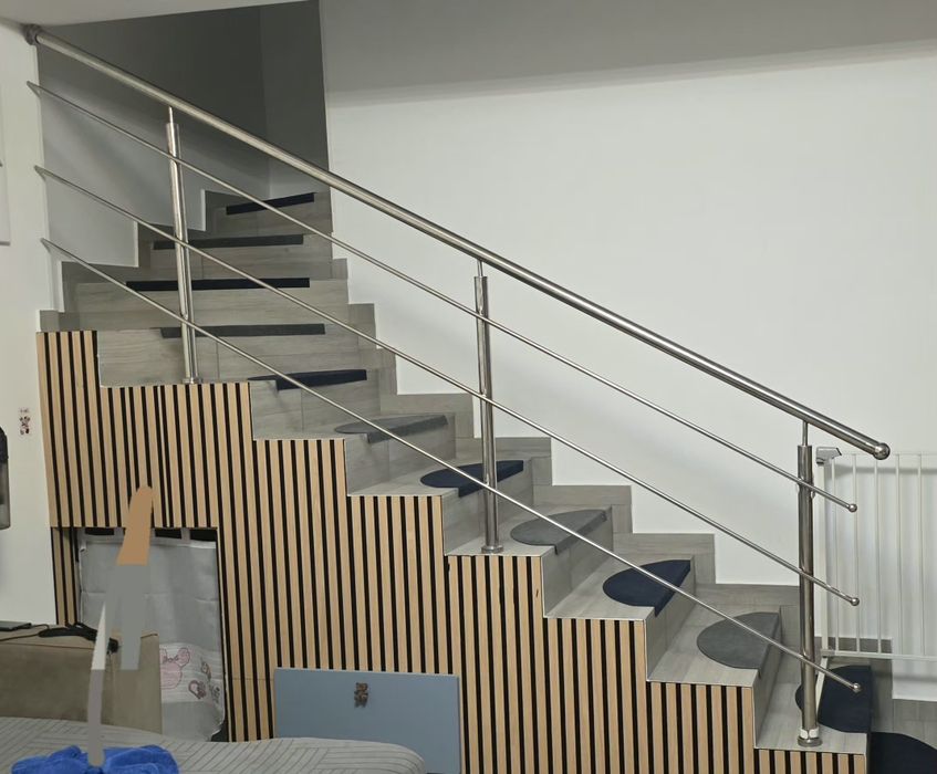 Balustrada inox stare foarte buna