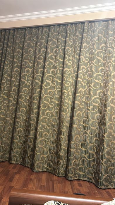 Продам шторы с тюлью