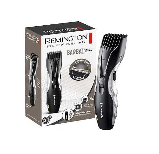 Безжичен тример за брада  Remington MB320C, черен/сребрист