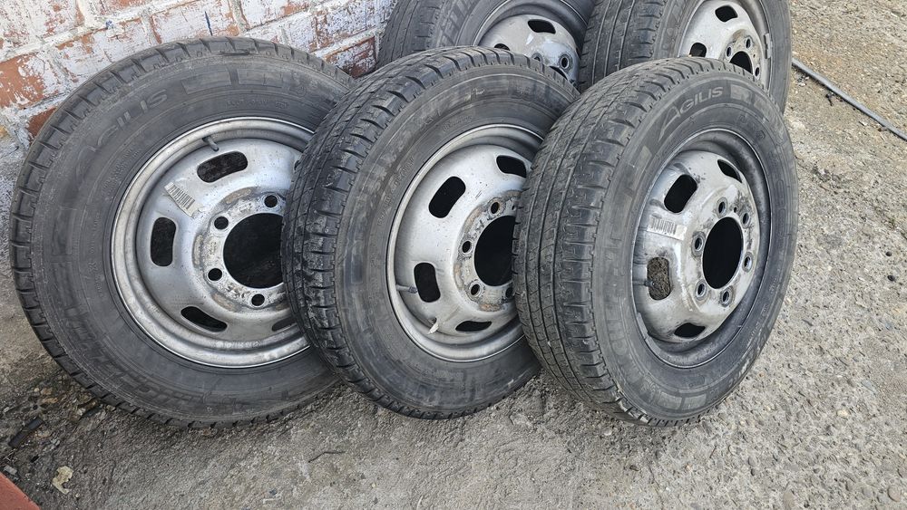 Vand set jante iveco daily punte dubla 6 bucati