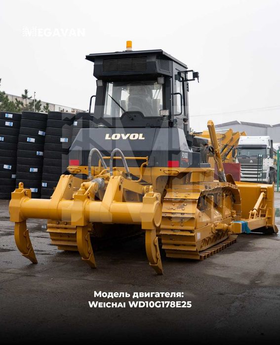LOVOL FD160 — zanjirli buldozer NASIYAGA