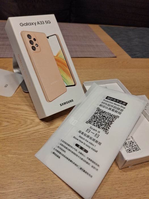 Samsung Galaxy A33 5G 11.02.23 г. с подменена  батерия и дисплей