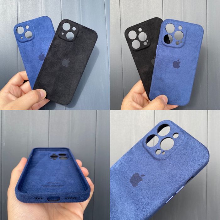 Alcantara case iPhone 13 | 13 Pro | 13 Pro Max  Алкантара
