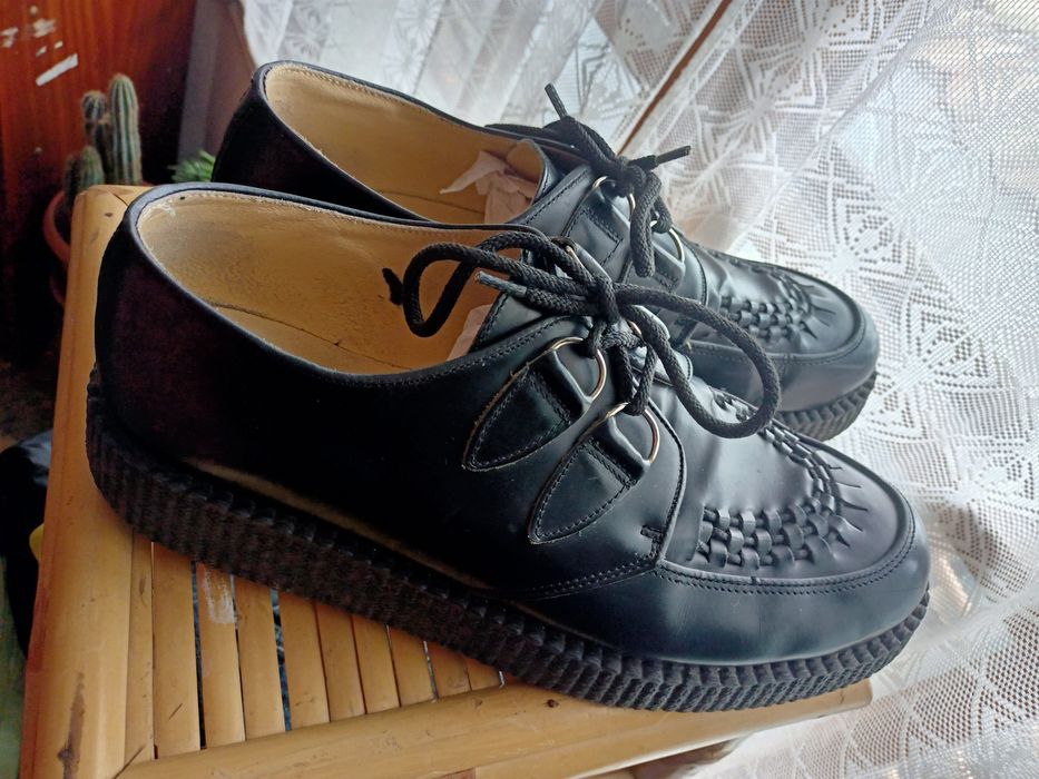 кожени обувки Creepers